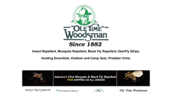 Desktop Screenshot of oletimewoodsman.com